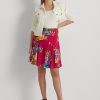 Faldas de georgette con estampado floral multicolor de Ralph Lauren para mujer Faldas de georgette con estampado floral multicolor de Ralph Lauren para mujer