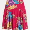 Faldas de georgette con estampado floral multicolor de Ralph Lauren para mujer Faldas de georgette con estampado floral multicolor de Ralph Lauren para mujer