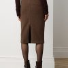 Faldas de lana con diseño de espiga Mychele de Ralph Lauren para mujer, color marrón Faldas de lana con diseño de espiga Mychele de Ralph Lauren para mujer, color marrón