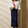 Faldas de punto Ralph Lauren Margarethe para mujer en color azul marino Faldas de punto Ralph Lauren Margarethe para mujer en color azul marino
