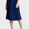 Faldas midi plisadas azules de Ralph Lauren para mujer Faldas midi plisadas azules de Ralph Lauren para mujer