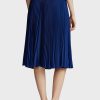 Faldas midi plisadas azules de Ralph Lauren para mujer Faldas midi plisadas azules de Ralph Lauren para mujer