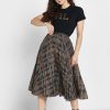 Faldas plisadas de cintura alta multicolores para mujer de Ralph Lauren Faldas plisadas de cintura alta multicolores para mujer de Ralph Lauren