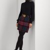 Faldas tubo de mohair a cuadros multicolor de Ralph Lauren para mujer Faldas tubo de mohair a cuadros multicolor de Ralph Lauren para mujer