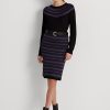 Faldas tubo multicolores Ralph Lauren Fair Isle de mezcla de algodón para mujer Faldas tubo multicolores Ralph Lauren Fair Isle de mezcla de algodón para mujer