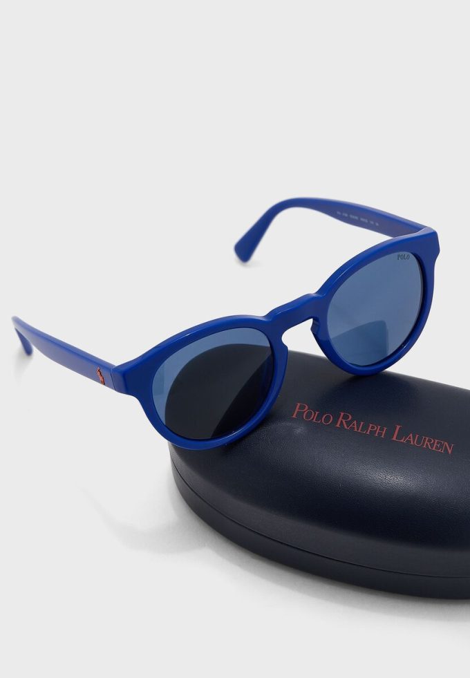 Gafas de sol azules Ralph Lauren 0Ph4184 Wayfarers para hombre Gafas de sol azules Ralph Lauren 0Ph4184 Wayfarers para hombre