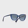 Gafas de sol azules Ralph Lauren 0Ra5274 Wayfarer para mujer