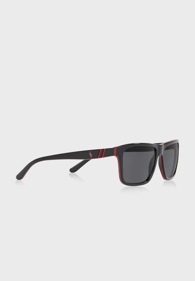 Gafas de sol cuadradas Ralph Lauren 0PH4153 para hombre, color negro Gafas de sol cuadradas Ralph Lauren 0PH4153 para hombre, color negro