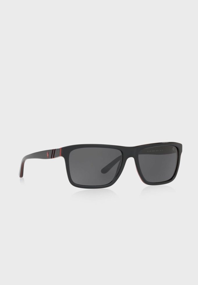 Gafas de sol cuadradas Ralph Lauren 0PH4153 para hombre, color negro Gafas de sol cuadradas Ralph Lauren 0PH4153 para hombre, color negro