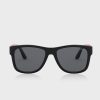 Gafas de sol cuadradas Ralph Lauren 0PH4162 para hombre, color negro Gafas de sol cuadradas Ralph Lauren 0PH4162 para hombre, color negro