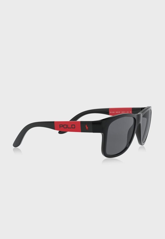 Gafas de sol cuadradas Ralph Lauren 0PH4162 para hombre, color negro Gafas de sol cuadradas Ralph Lauren 0PH4162 para hombre, color negro