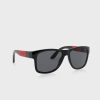 Gafas de sol cuadradas Ralph Lauren 0PH4162 para hombre, color negro Gafas de sol cuadradas Ralph Lauren 0PH4162 para hombre, color negro