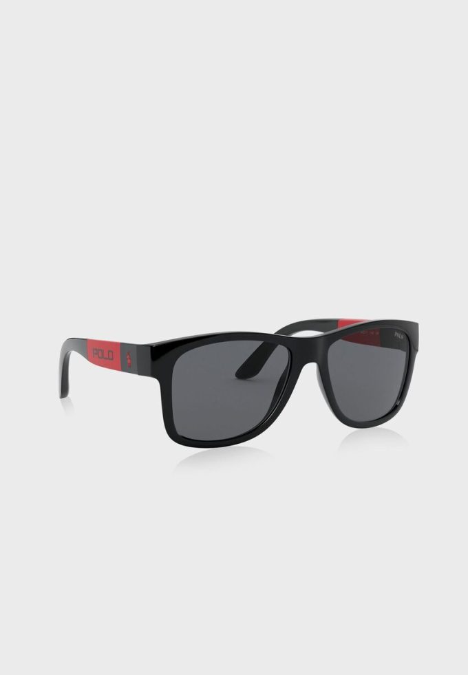 Gafas de sol cuadradas Ralph Lauren 0PH4162 para hombre, color negro Gafas de sol cuadradas Ralph Lauren 0PH4162 para hombre, color negro