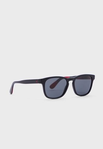 Gafas de sol cuadradas Ralph Lauren 0Ph4170 para hombre, color negro