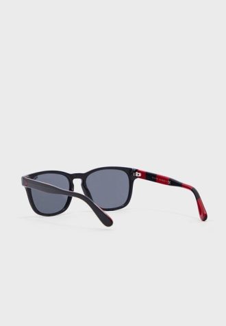 Gafas de sol cuadradas Ralph Lauren 0Ph4170 para hombre, color negro
