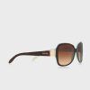Gafas de sol cuadradas Ralph Lauren 0Ra5138 para mujer, color marrón