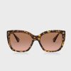 Gafas de sol cuadradas Ralph Lauren 0RA5265 para mujer, color marrón