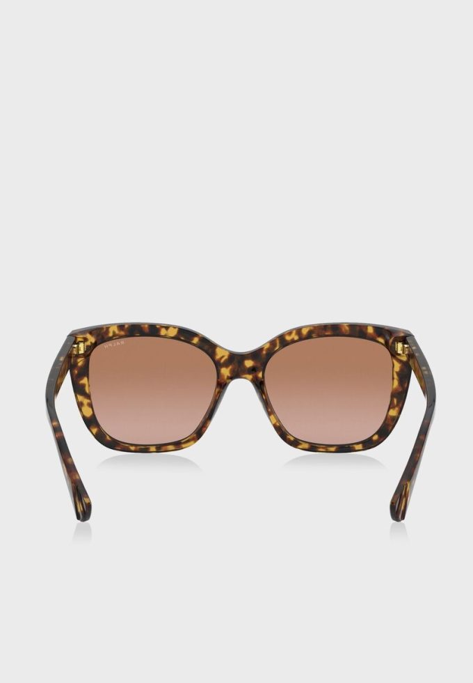 Gafas de sol cuadradas Ralph Lauren 0RA5265 para mujer, color marrón