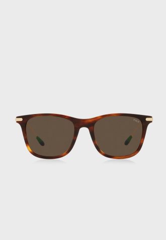 Gafas de sol de aviador Ralph Lauren 0Ph4179U marrones para hombre