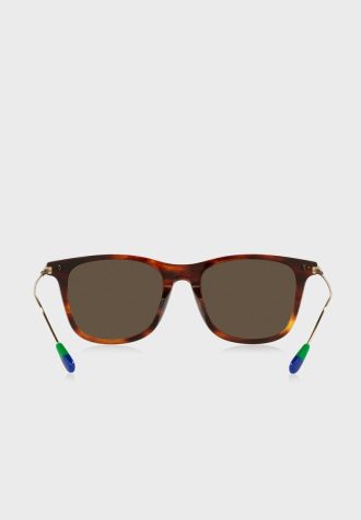 Gafas de sol de aviador Ralph Lauren 0Ph4179U marrones para hombre