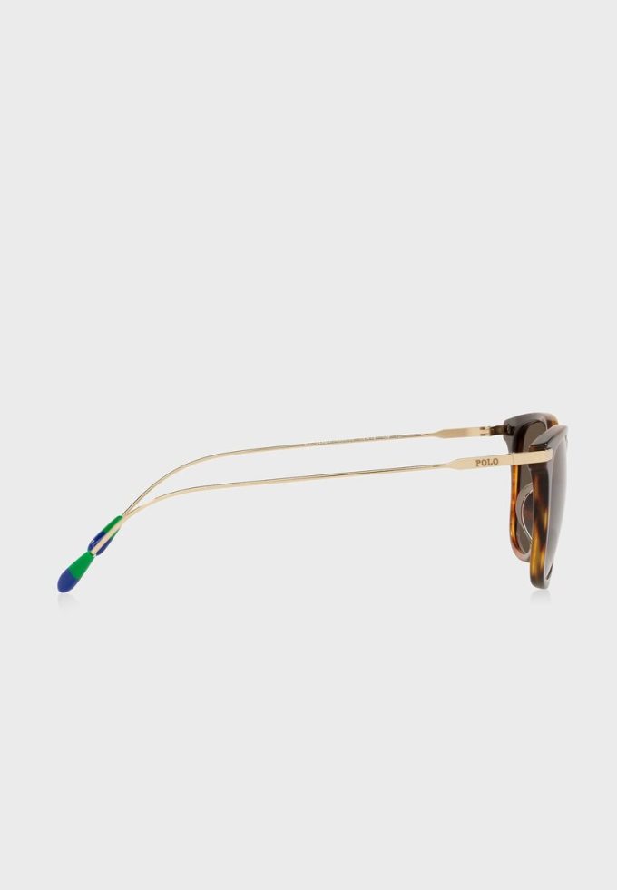 Gafas de sol de aviador Ralph Lauren 0Ph4179U marrones para hombre
