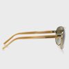 Gafas de sol de aviador Ralph Lauren 0RA4004 doradas para mujer