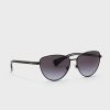 Gafas de sol de aviador Ralph Lauren 0Ra4134 para mujer, color negro