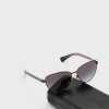 Gafas de sol de aviador Ralph Lauren 0Ra4134 para mujer, color negro