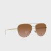 Gafas de sol de aviador Ralph Lauren 0Ra4139 doradas para mujer
