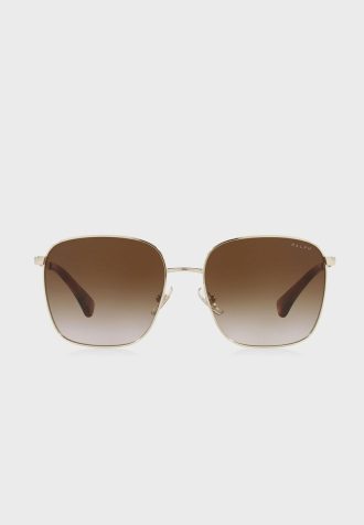 Gafas de sol extragrandes Ralph Lauren 0Ra4136 doradas para mujer