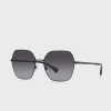 Gafas de sol extragrandes Ralph Lauren 0Ra4138 para mujer, color negro