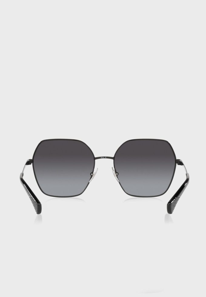 Gafas de sol extragrandes Ralph Lauren 0Ra4138 para mujer, color negro