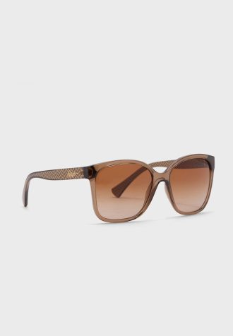 Gafas de sol extragrandes Ralph Lauren 0Ra5268 para mujer, color marrón