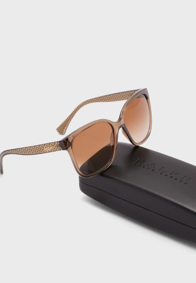 Gafas de sol extragrandes Ralph Lauren 0Ra5268 para mujer, color marrón Gafas de sol extragrandes Ralph Lauren 0Ra5268 para mujer, color marrón