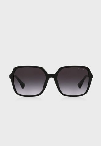 Gafas de sol extragrandes Ralph Lauren 0Ra5291U para mujer, color negro