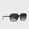 Gafas de sol extragrandes Ralph Lauren 0Ra5291U para mujer, color negro