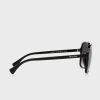 Gafas de sol extragrandes Ralph Lauren 0Ra5291U para mujer, color negro