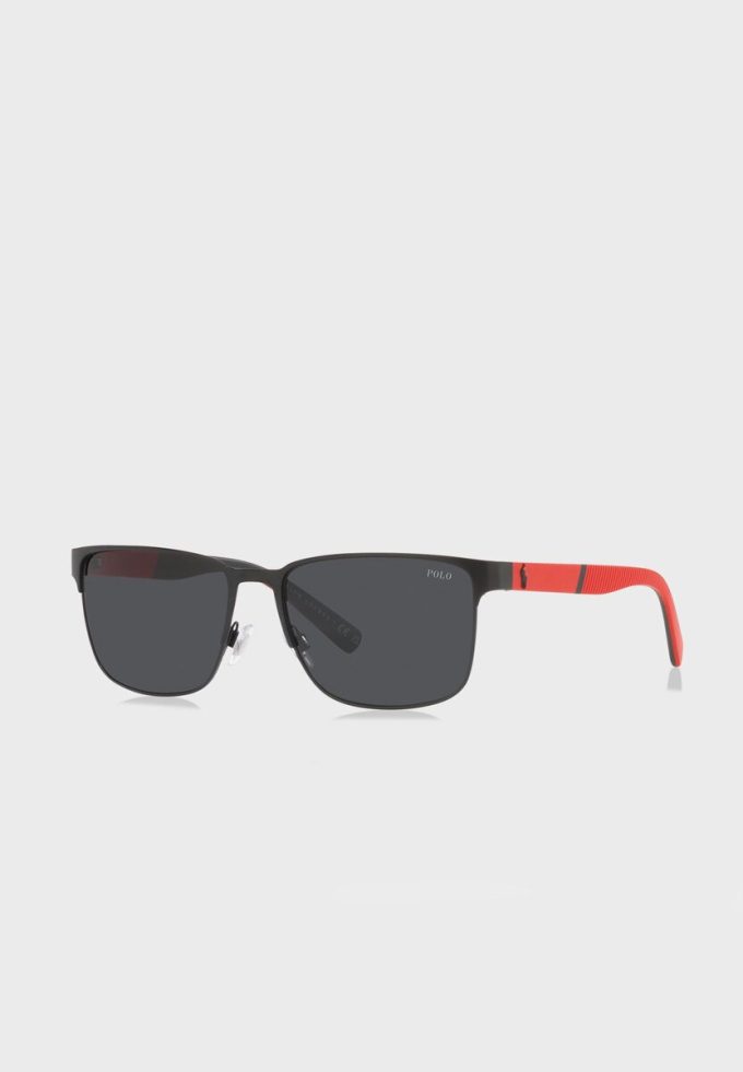 Gafas de sol negras Ralph Lauren 0Ph3143 Wayfarers para hombre