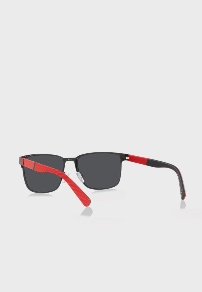 Gafas de sol negras Ralph Lauren 0Ph3143 Wayfarers para hombre
