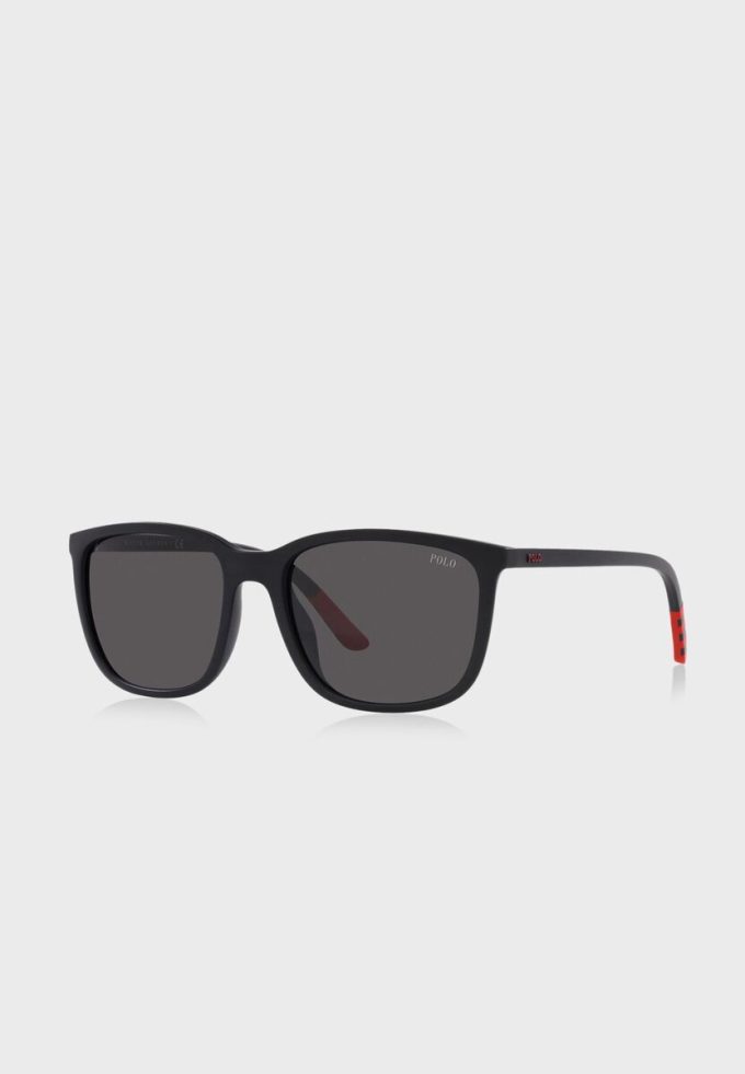 Gafas de sol negras Ralph Lauren 0Ph4185U Wayfarers para hombre Gafas de sol negras Ralph Lauren 0Ph4185U Wayfarers para hombre