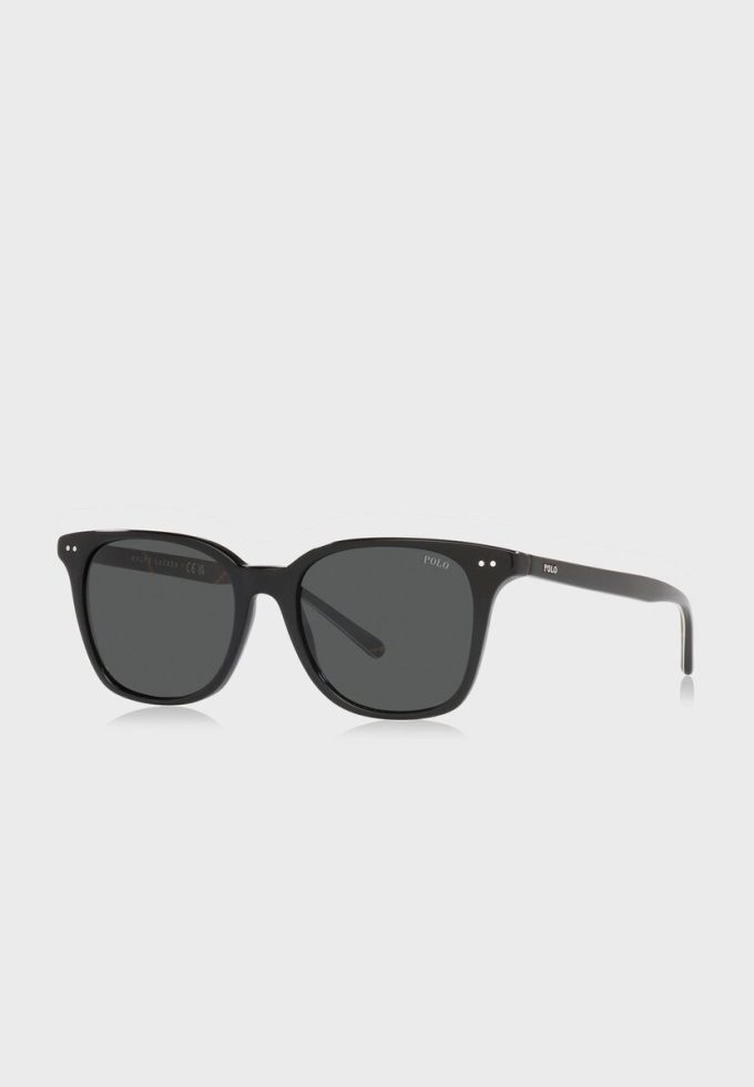 Gafas de sol negras Ralph Lauren 0Ph4187 Wayfarers para hombre