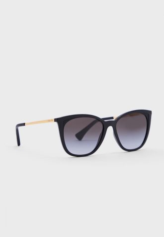 Gafas de sol negras Ralph Lauren 0Ra5280 Wayfarers para mujer