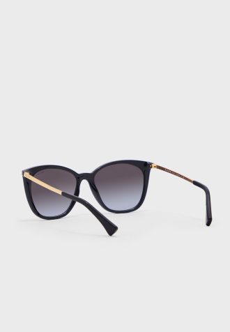 Gafas de sol negras Ralph Lauren 0Ra5280 Wayfarers para mujer