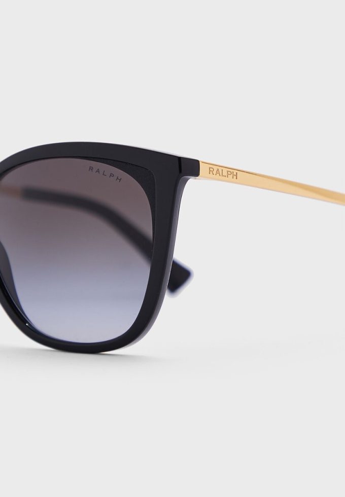 Gafas de sol negras Ralph Lauren 0Ra5280 Wayfarers para mujer