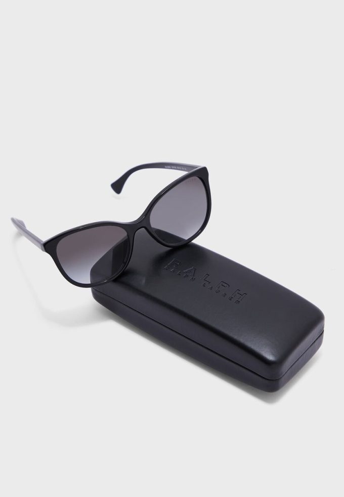 Gafas de sol negras Ralph Lauren 0Ra5282U Wayfarers para mujer