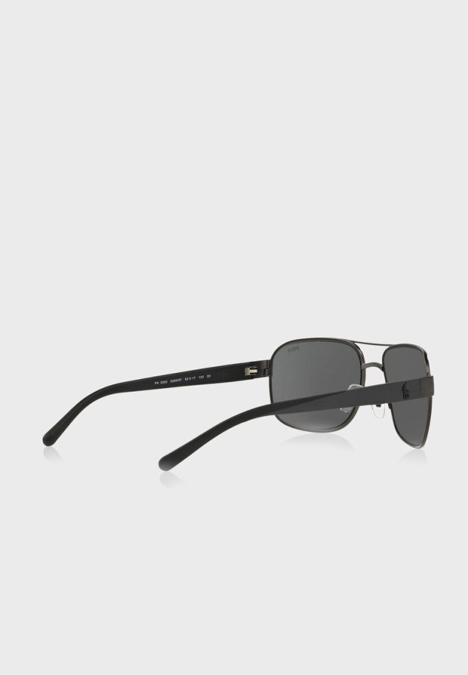 Gafas de sol Ralph Lauren 0Ph3093 de gran tamaño para hombre, color negro Gafas de sol Ralph Lauren 0Ph3093 de gran tamaño para hombre, color negro