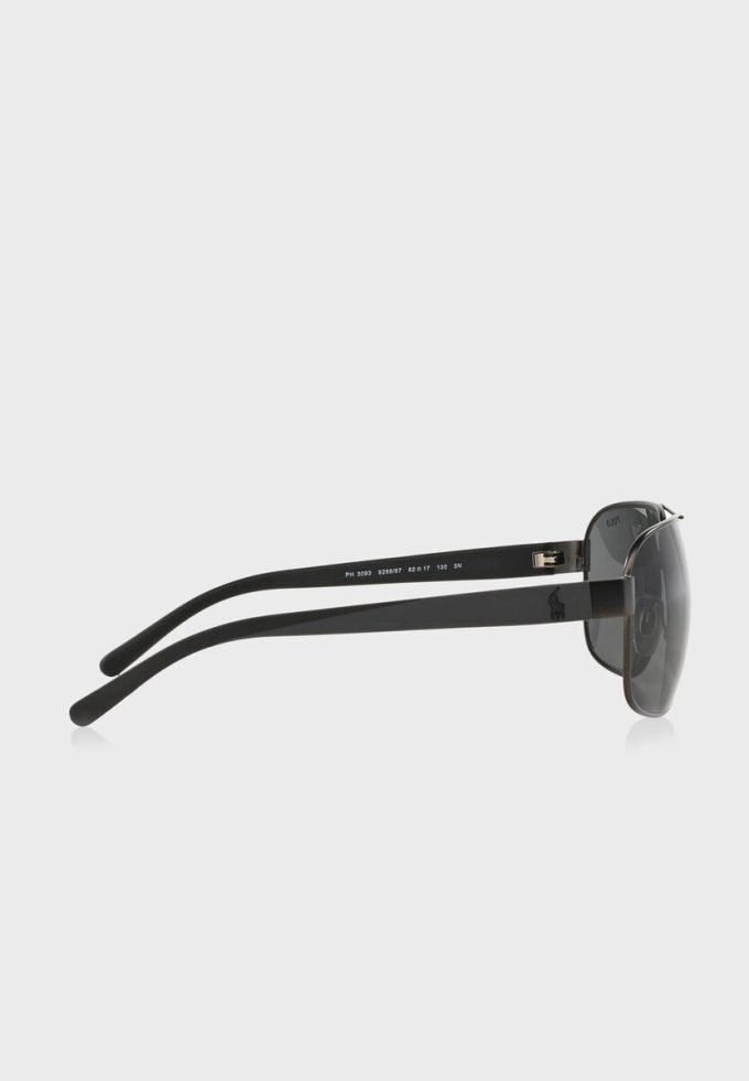 Gafas de sol Ralph Lauren 0Ph3093 de gran tamaño para hombre, color negro Gafas de sol Ralph Lauren 0Ph3093 de gran tamaño para hombre, color negro