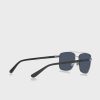 Gafas de sol Ralph Lauren 0Ph3137 Clubmaster plateadas para hombre