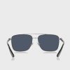 Gafas de sol Ralph Lauren 0Ph3137 Clubmaster plateadas para hombre