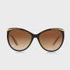 Gafas de sol Ralph Lauren 0RA5150 Cat Eye para mujer, color negro